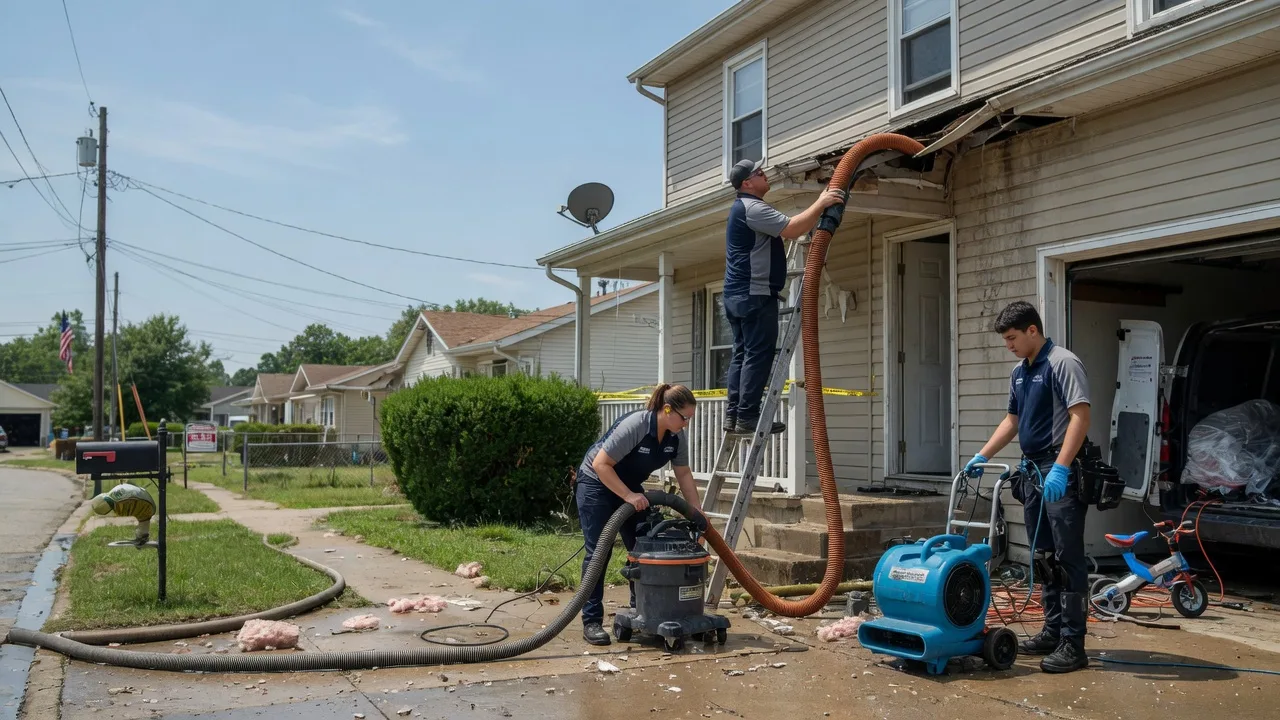 Water Damage Restoration in South Hill, VA near me